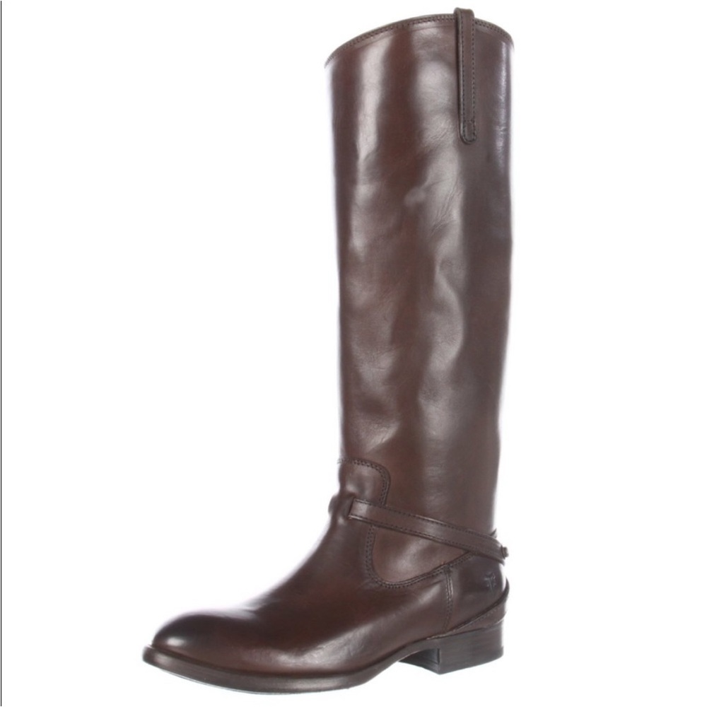 Frye Lindsey Plate Equestrian Boots